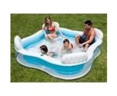 INTEX 56475 Piscina Gonfiabile Intex A 4 Sedili 229 X 229 X 66 Cm