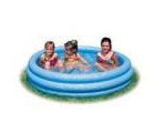 INTEX 59416 Piscina Gonfiabile Crystal Blue D. 114 Cm