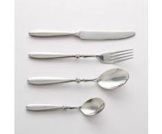 La Redoute - Confezione da 4 cucchiai inox, RAKINEN