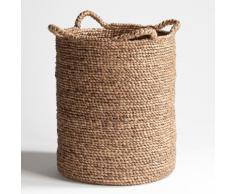 La Redoute - Cesto intrecciato rotondo A55 cm, Raga