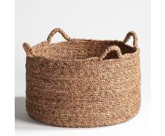 La Redoute - Cesto intrecciato rotondo A37 cm, Raga