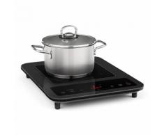 SlimChef piano cottura a induzione 1800W timer 3 ore 10 livelli nero