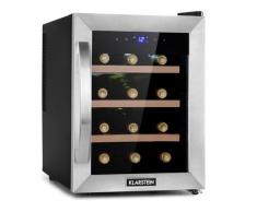 Reserva 12 uno - Frigorifero per vini, 12 bottiglie, 31 litri, acciaio inox