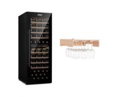 Barossa 77 Duo cantinetta vino 2 zone 191l/77 bottiglie mensola portacalici