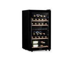Barossa 29D Cantinetta Vino 2 Zone 34 Bottiglie Porta in Vetro Touch Nero