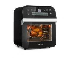 AeroVital Cube Friggitrice ad Aria Calda 1600W 12l Timer 16 programmi nero