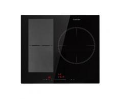 Delicatessa 3 Flex piano cottura a induzione 3 zone 6600W zona flex nero