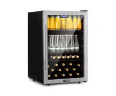 Beersafe 5XL frigorifero per bevande 148L A+ vetro acciaio inox