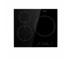 Delicatessa 3 piano cottura a induzione 3 zone 5800W vetroceramica nero