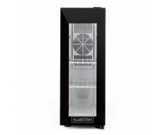 Frosty 13L Frigorifero per Vini 8-18°C Porta in Vetro 35dB Compatto nero