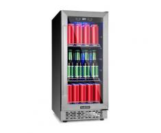 Beerlager 88 frigorifero per bevande 88l 33 bottiglie EEK A acciaio inox nero