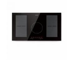 Delicatessa 90 FLex Piano Cottura a Induzione 5 Zone 7000W nero