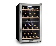 Vinamour 45D Frigorifero per Vini 2 Zone 118 l/45 Bottiglie 5-18 °C Inox