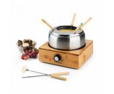 Bambus, Fonduta, Pentola in Acciaio Inox, 800W