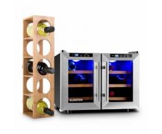 Reserva Saloon Set Da Vino 2 Pezzi Cantinetta Scaffale