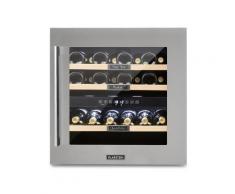 Vinsider 36 Frigorifero per Vini 2 Zone 5-22°C 94l Acciaio Inox