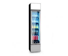 Berghain Pro frigorifero per bevande 160l luce interna 230W 2-8°C acciaio inox