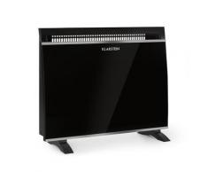 Gotland Termoconvettore in Vetro 600, 900 e 1500W, da Pavimento, nero