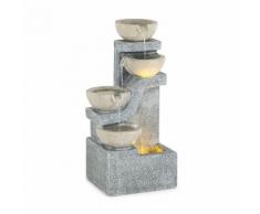 Delos fontana LED indoor e outdoor cavo da 5 m cemento grigio