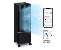 Maxflow Smart, Raffreddatore Evaporativo, Ventilatore, Umidificatore, 5L, Wi-Fi, Telecomando, 2x Piastre Eutettiche