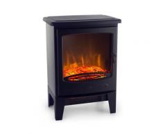 Meran Camino Elettrico 950/1850 W InstaFire Dimmerabile Nero
