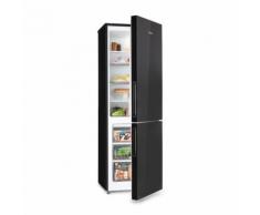Luminance Frost Frigorifero-Congelatore 300l A+ 4 ripiani in vetro cassetto crisper nero