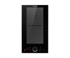 Delicatessa Slim Domino Piano cottura a induzione 3500W timer nero