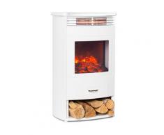 Bormio WH Camino Eletttrico 950/1900W Termostato Timer bianco