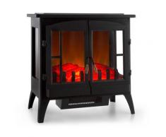 Innsbruck Camino Elettrico Kamin 1000/2000W Termostato Nero