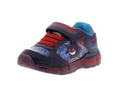 Scarpe bambini Geox J Android Pokemon Scarpe Bambino Strappi Blu Luci J8444CC0735 bambino