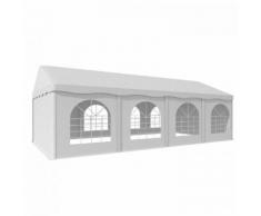 Sommerfest 4x8m 500 g/m² Tendone da Festa Gazebo da Festa PVC Impermeabile Ignifugo