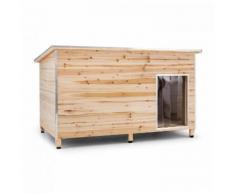 Schloss Wuff Cuccia Cane isolata Paravento Legno XL 110x160x100 cm