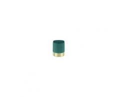 Besoa Gigi Sgabello Imbottito 38x31cm (AxØ) Vano Interno Velluto verde
