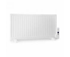 Wallander Radiatore ad Olio 1000 W Termostato Riscaldatore ad Olio Ultra Piatto Bianco