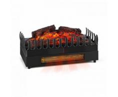 Kamini FX Inserto Camino Elettrico 1000/2000 2W LED nero