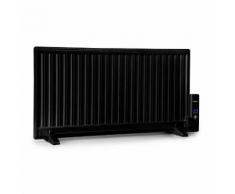 Wallander Stufa a Olio 1000W Termostato Ultrapiatto nero