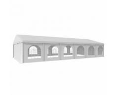 Sommerfest 6x12m 500 g/m² Tendone da Festa Gazebo da Festa Impermeabile Zincato