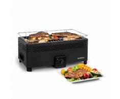 Micro-Q 3131 Grill a Carbonella, Rettangolare, Griglia da 42 x 23 cm, verde