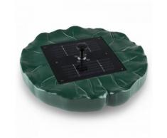 Waldbeck Sunfountain Fontana Galleggiante a Energia Solare Ninfea 4 Fontane Telecomando LED