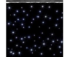 SparkleWall Tenda LED LED 96 RGBW – bianco freddo 3x2 m incluso Telecomando