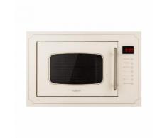 Victoria 25 Microonde a Incasso, 25 l, 900 W, Grill: 1000 W, avorio