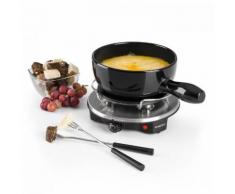 Sirloin Raclette con Pentola in Ceramica per Fonduta 1200W nero