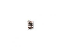 Klarstein Vermont Carrello da cucina Carrello da servizio Cassetto Cantinetta Acciaio inox