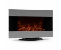 Basel Camino Elettrico Termoventilatore LED Telecomando 2000W