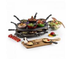 Woklette Barbecue Da Tavolo Raclette Wokset 1200 W Antiaderente