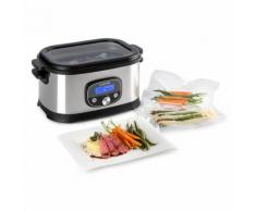 Jacuzzi Sous Vide Cottura Sottovuoto 6l 520W +/-0,5 °C LCD Acciaio Inox Spazzolato