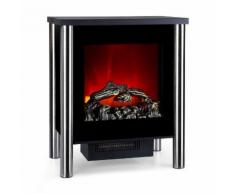 Copenhagen-Premium Camino Elettrico 950/1900W Termostato nero
