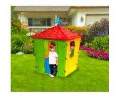 Casetta gioco 102138 COUNTRY PLAY HOUSE da interno ed esterno 152x108x108 cm