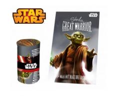 SW92243 Coperta in caldo e morbido pile YODA Star Wars 100x150 cm plaid