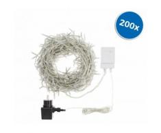 Luci natalizie Tenda 200 led 561075A LUCE FREDDA 2 x 1,5 mt giochi programmabili